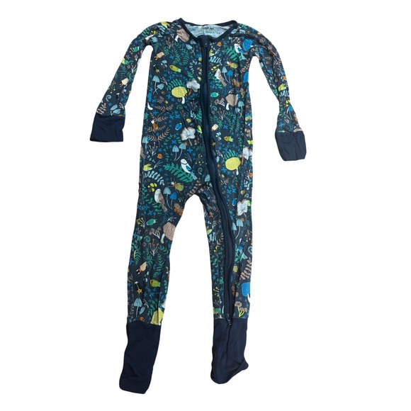 Little Sleepies Other - Little Sleepies 18-24 Midnight Woodland Footie Sleepwear Bamboo Preloved